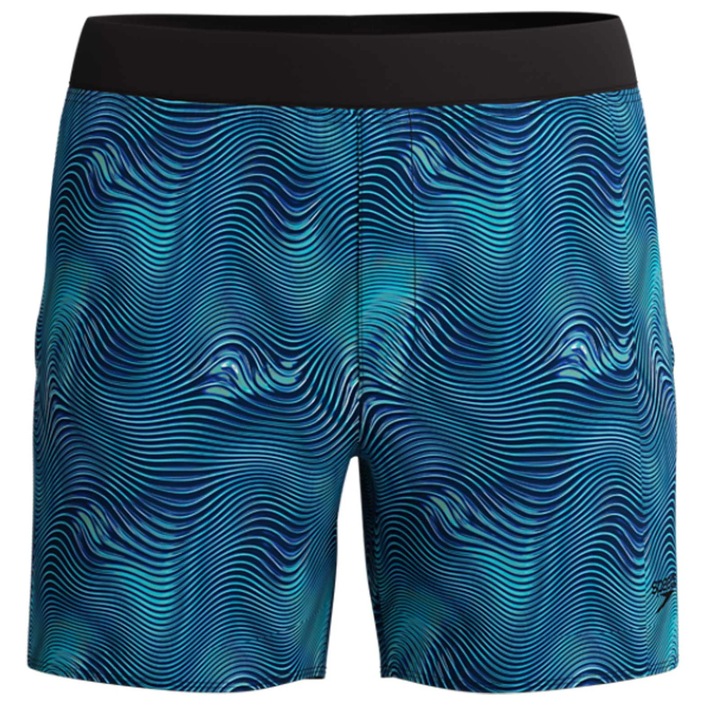 Speedo Lookout Printed ferfi uszonadrag – 4 iranyban sztreccs, Kék