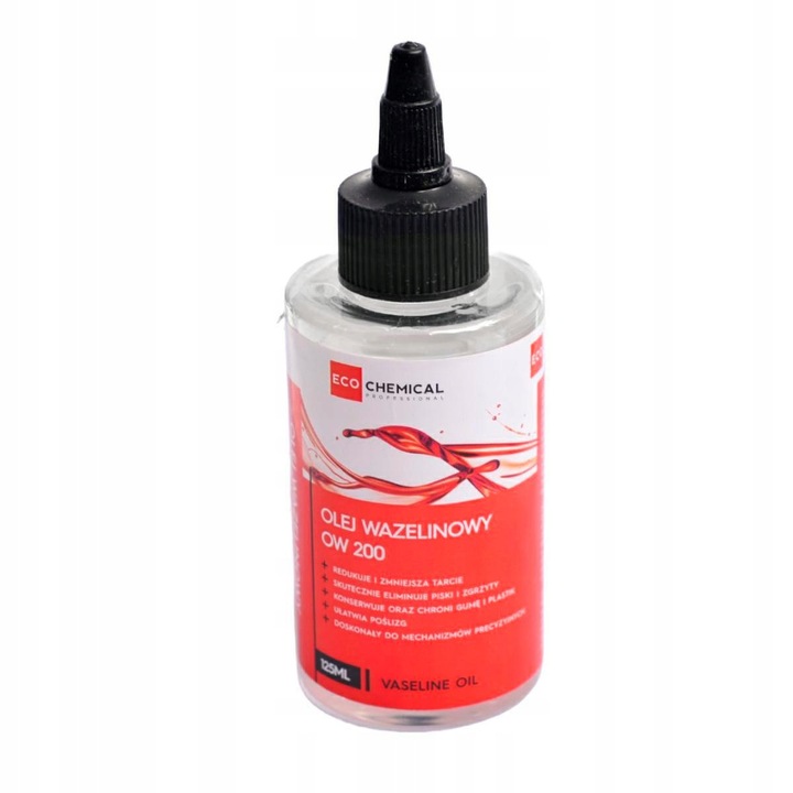 Vazelin olaj, Ecochemical 125ml, súrlódáscsökkentő, elemek védelme, precíziós mechanizmusokhoz