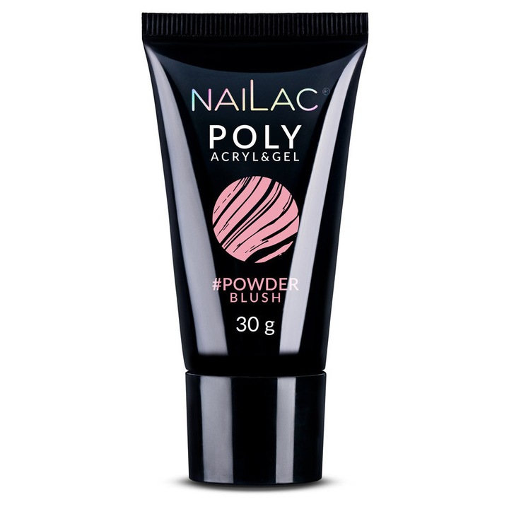 Poly Acryl&Gel NaiLac, 30g, Powder Blush, set de culori disponibile
