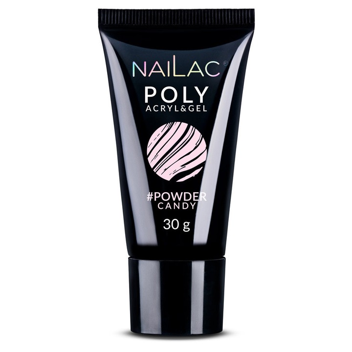 Poly Acryl&Gel NaiLac, 30g, Powder Candy, set de culori disponibile