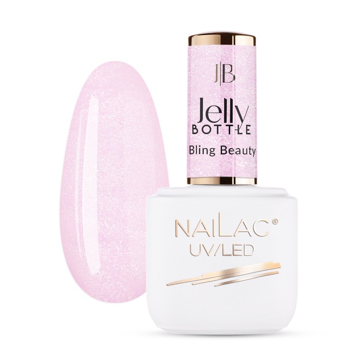 Oja NaiLac Jelly Bottle Bling, 7ml, multicolor