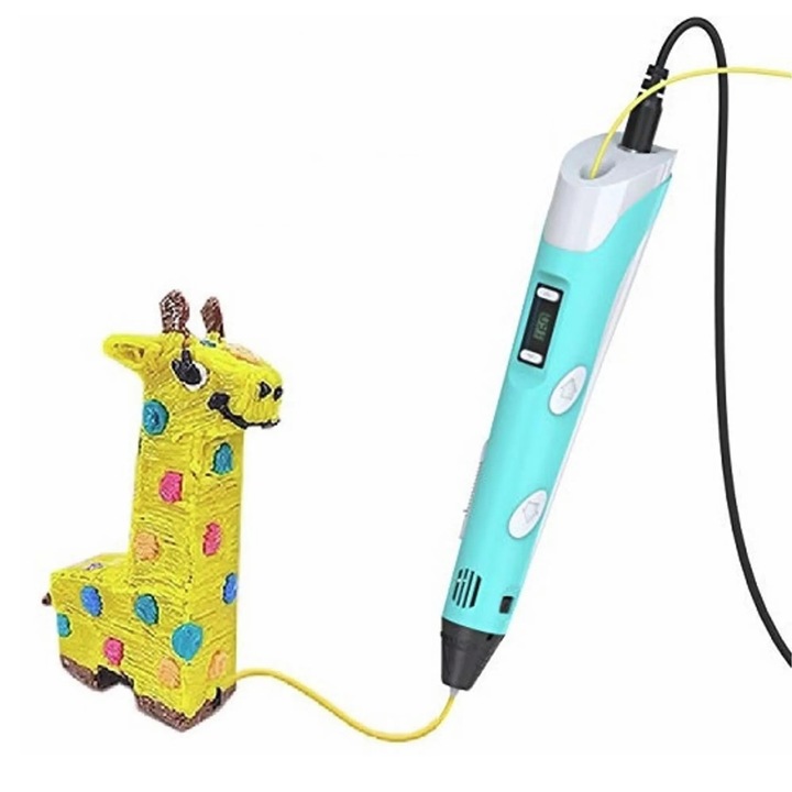 Set creion 3D, 1.75mm, multicolor, include consumabile