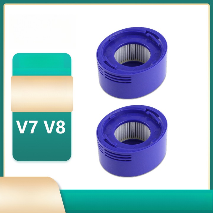 Set 2 cartuse filtrante pentru aspiratoare fara fir Dyson, HEPA, reutilizabile, lavabile