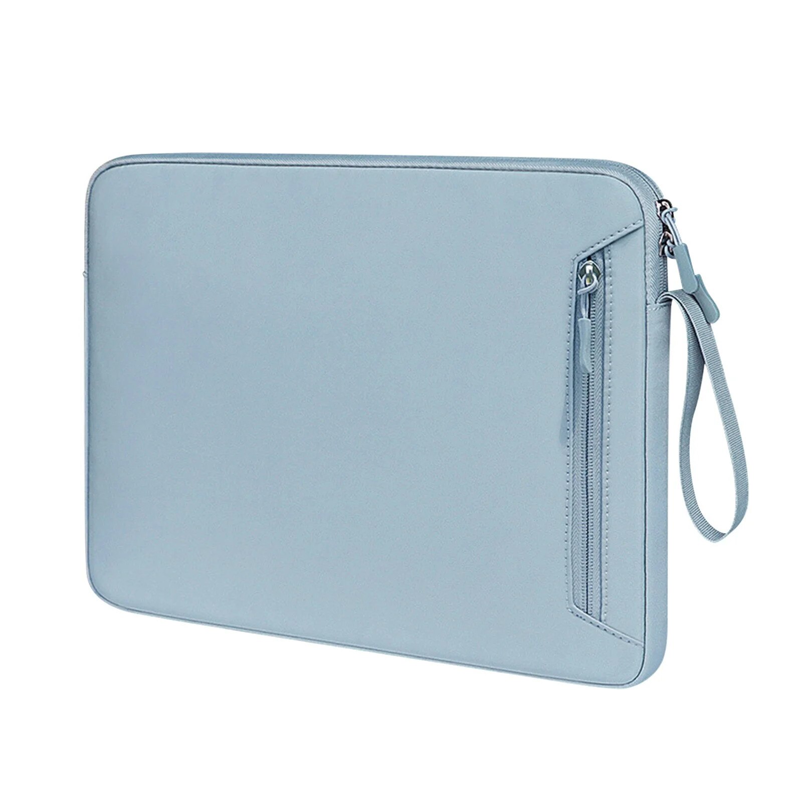 Geanta laptop YANYXR 14.1-15.4 inch, dublu strat, albastru deschis, 39x28x3cm