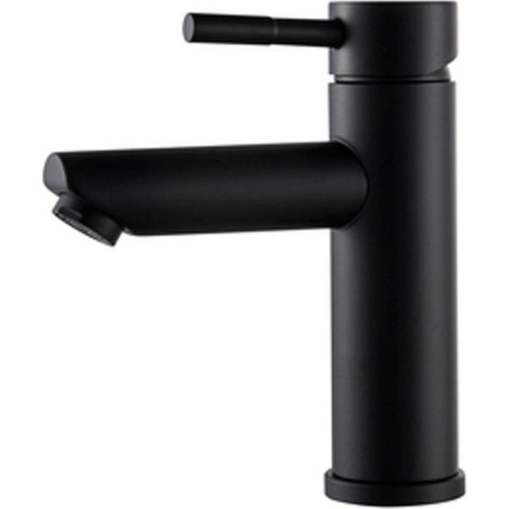 Baterie sanitara, neagra mata, design modern, control optim al volumului si temperaturii, dimensiune 35mm