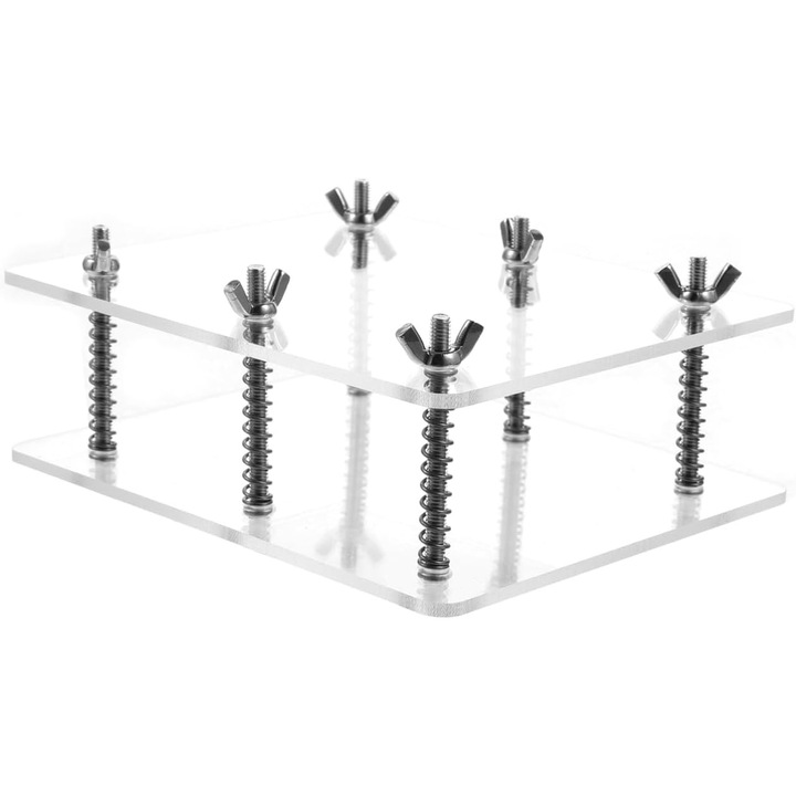 Instrument de indreptat carti de joc, cutie de stocare transparenta, pentru repararea cartilor de sport si colectie, 4.9 inch