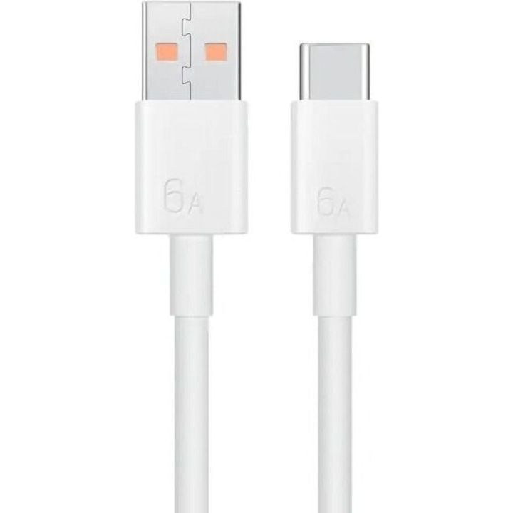Cablu de date Huawei USB A la USB C 1m alb, set bulk