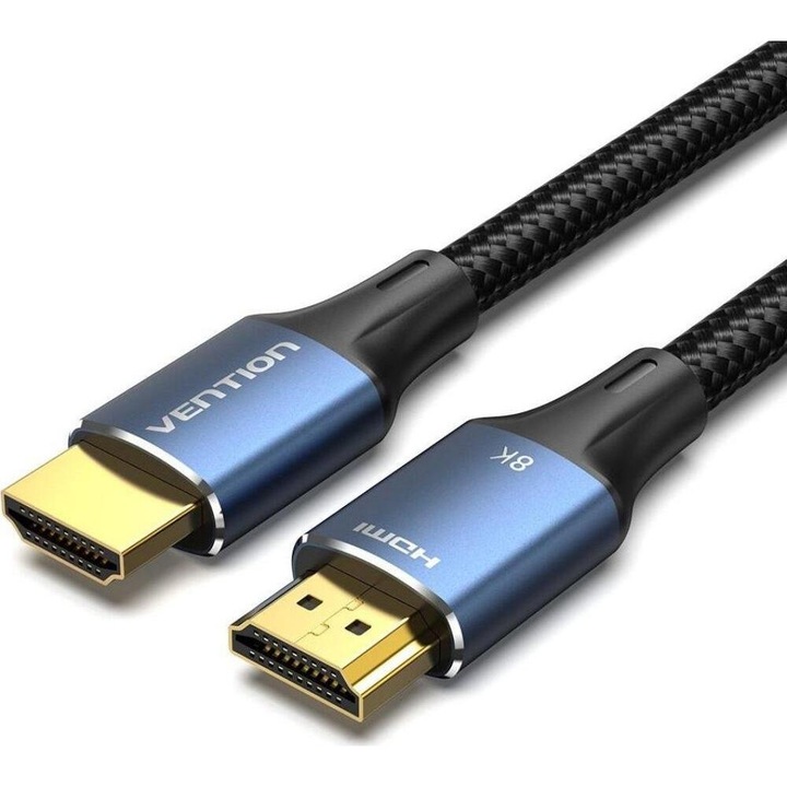 Cablu HDMI 2.1 Vention, 3m, 8K@60Hz, 4K@120Hz, negru