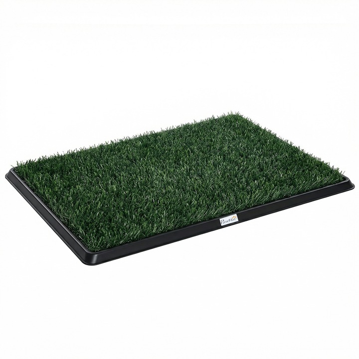 Toaleta pentru caini, PawHut, PP, PE, 76 x 50, 5 x 3, 5 cm, Negru