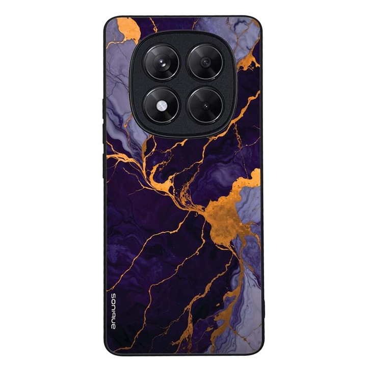 Husa telefon Sonique Marble Series pentru Xiaomi Redmi Note 14 Pro 4G, silicon, design marmura, antiderapant, multicolor