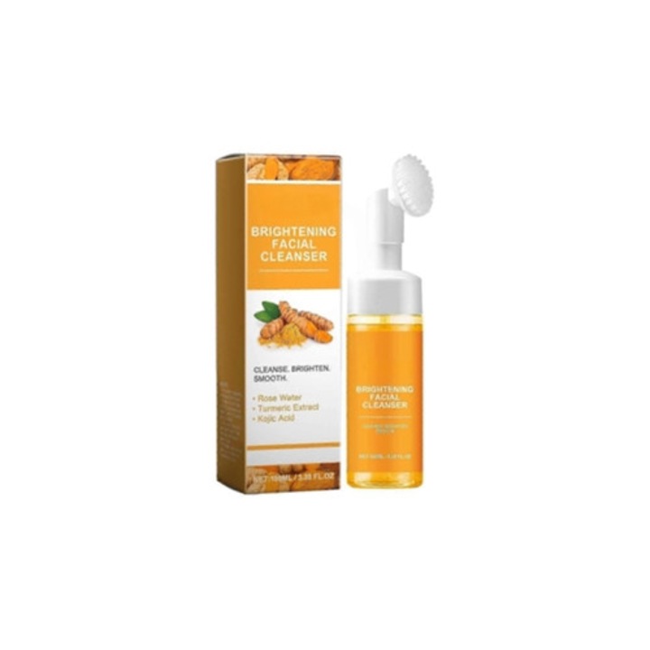 Sapun facial spumant cu turmeric si acid kojic, curatare profunda, 100g