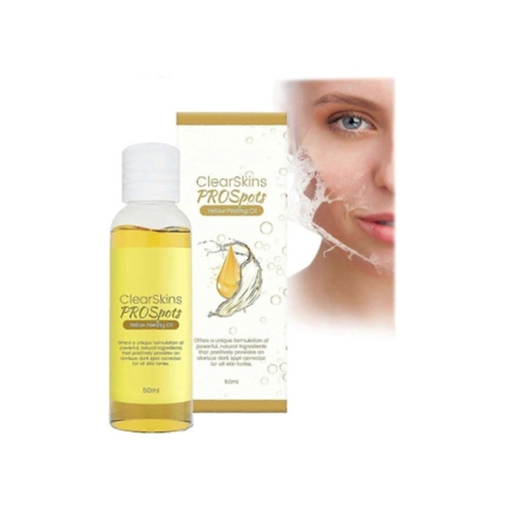 Ексфолиращо олио Clear Skins Pro жълто, продукти за дегримиране и почистване