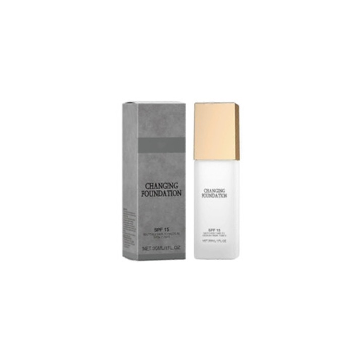 Anticearcan lichid hidratant, schimbare de culoare, lunga durata, 30ml