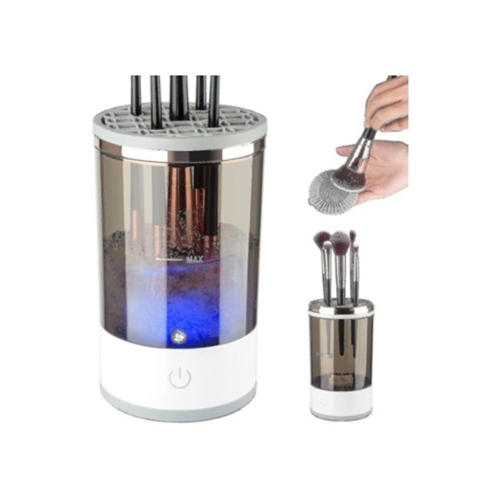 Curatator electric pentru pensule de machiaj, accesorii machiaj