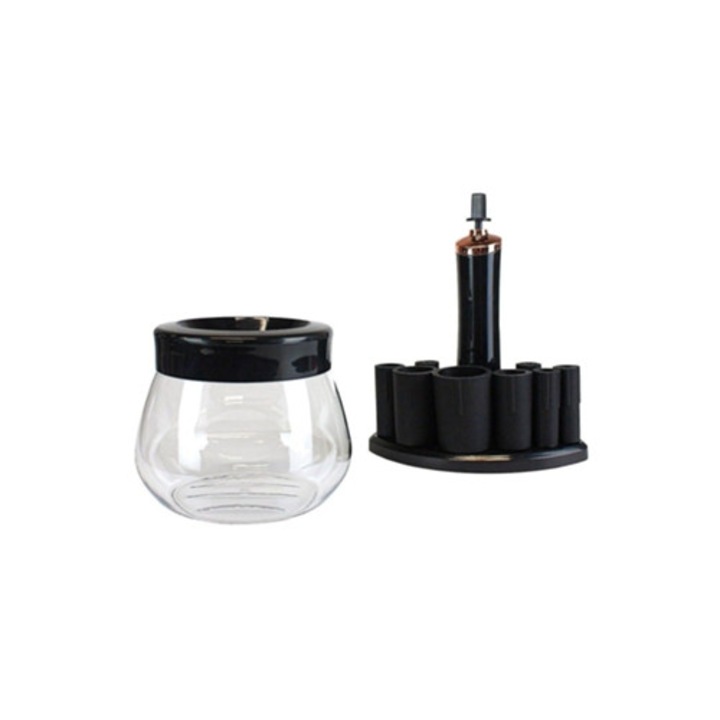 Curatator pensule machiaj, negru