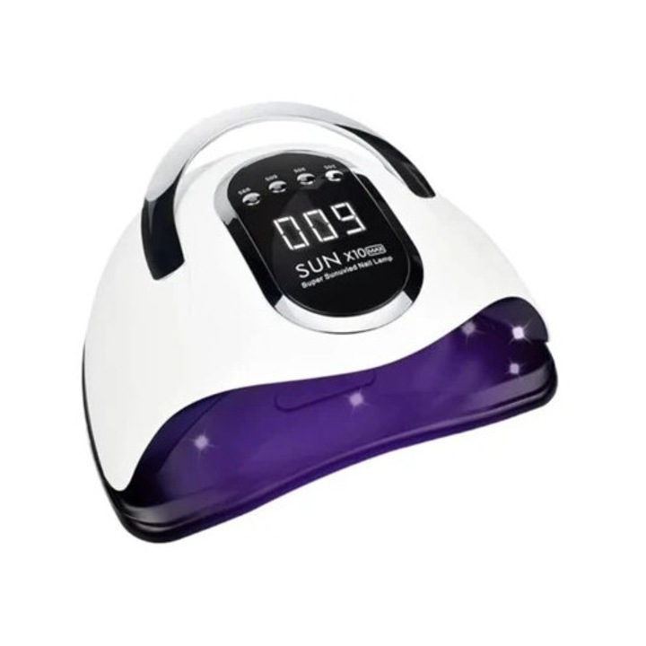 UV лампа 280W, LED сушилня за лак за нокти, професионален уред за маникюр-педикюр, 45 LED диода