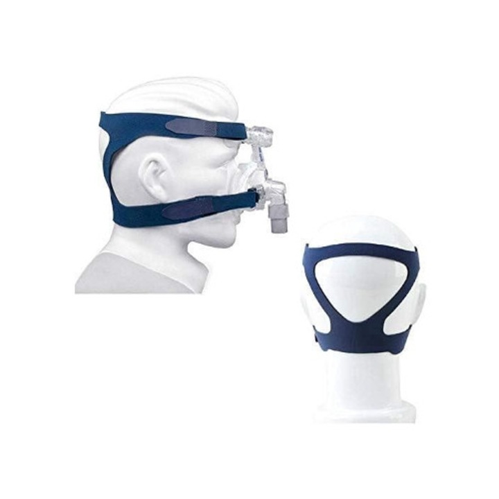 Univerzális teljes arcmaszk CPAP lélegeztetőgéphez, kék