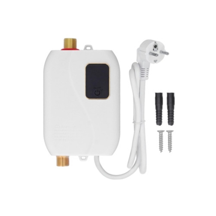 Boiler electric mini 3500W, incalzire rapida, 220V, pentru baie si bucatarie