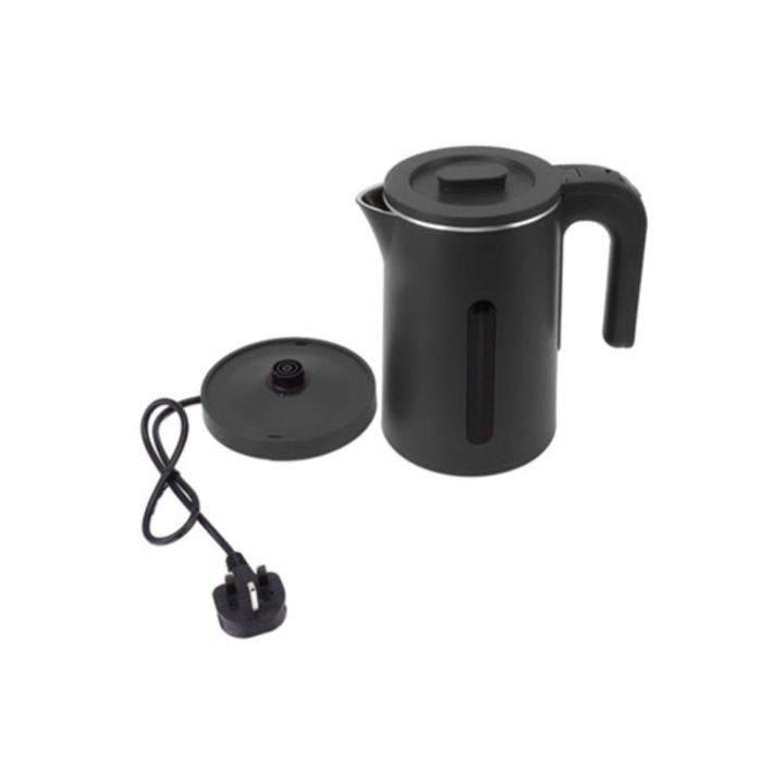 Rozsdamentes acél elektromos vízforraló, 2000W, 2L, automata kikapcsolással, 220V