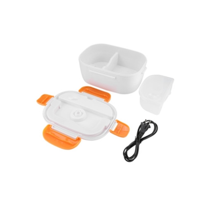 Cutie alimentara electrica portabila cu incalzitor de mancare si recipient Bento