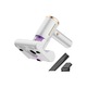 Aspirator portabil, alb, putere mare de aspirare