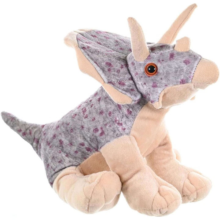 Wild Republic plüssjáték, Triceratops, 30 cm