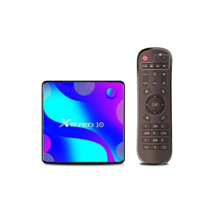 Médialejátszó 2GB RAM, 16GB ROM, 4K, fekete
