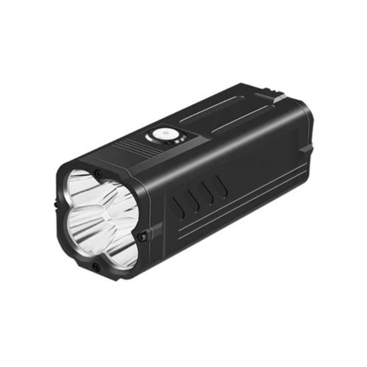 Къмпинг фенер Yizhood 80w USB от алуминий, димируем, черен