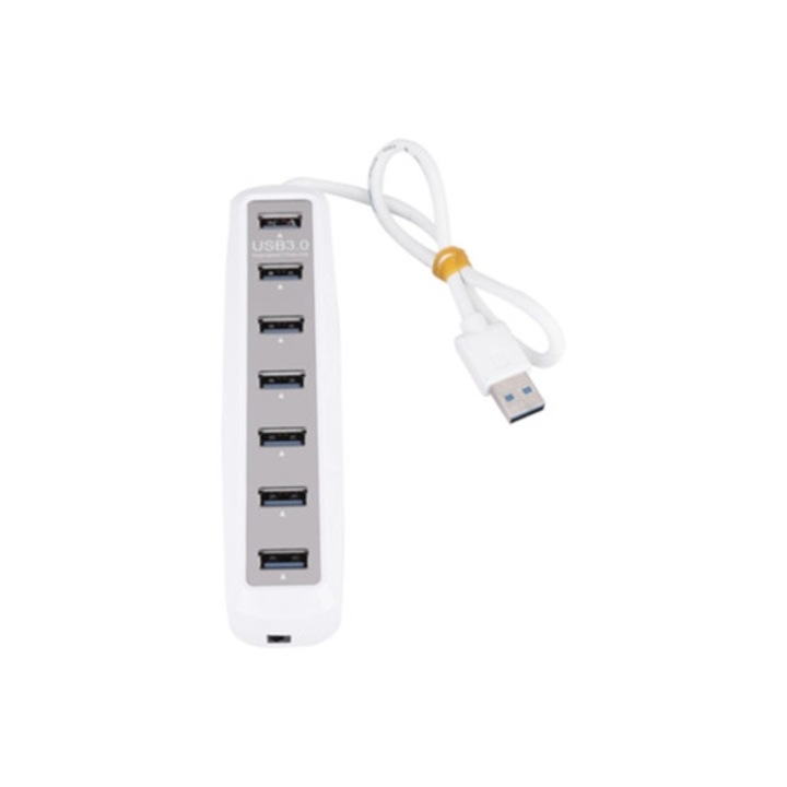 Hub USB 3.0 cu 7 porturi, adaptor multifunctional, 5V