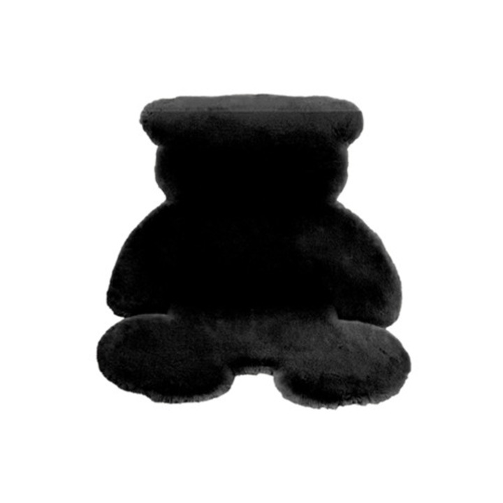 Maci mintás, shaggy szőnyeg gyerekszobába, többszínű, 100x150cm