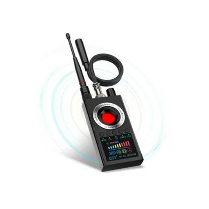 Детектор за шпиониране, за скрити камери и GPS, Yizhood
