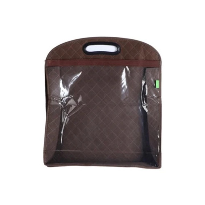 Átlátszó, nem szőtt anyagból készült táskarendező huzat, szett, L méret