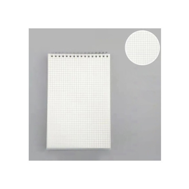 Caiet spiral cu 80 de foi, hartie groasa, practic si confortabil