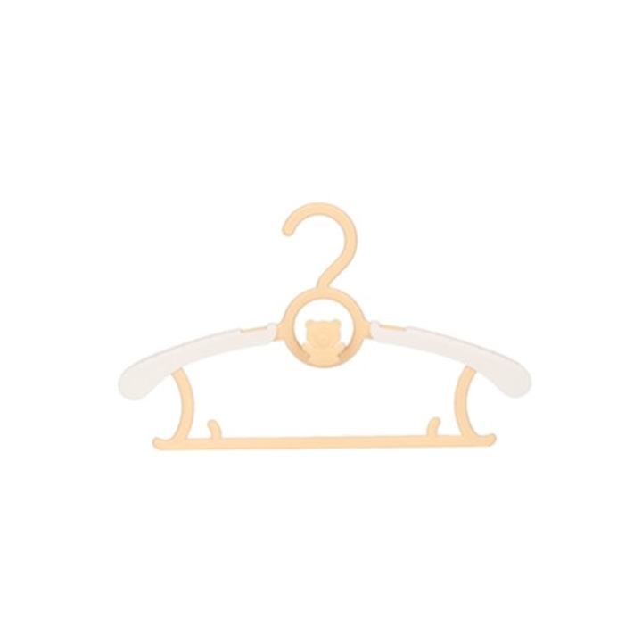 Set de 10 umerase din plastic ajustabile pentru copii, galbene