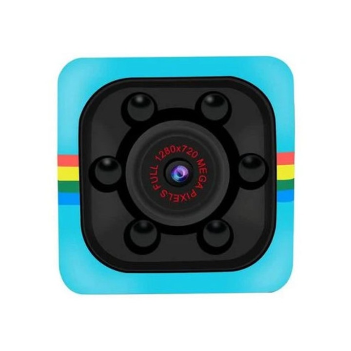Kamera mini 1080P Full HD éjjellátóval és mozgásérzékeléssel, kém eszköz