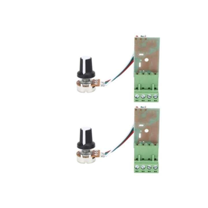 Комплект 2 LED контролера, димер с ръчен бутон, 15A, 12V/24V