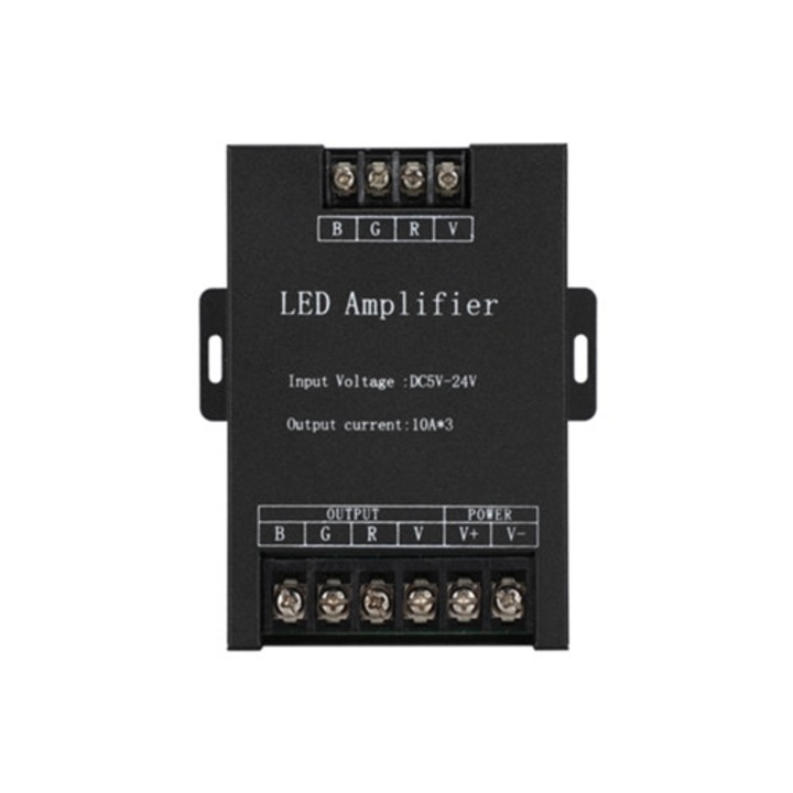 Amplificator RGB, Controler benzi LED, Accesorii iluminat, DC 5-24V