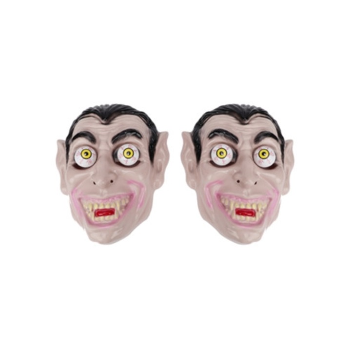 Set 2 Masti Halloween pentru Copii si Adulti, Decoratiuni Festival, Multicolor