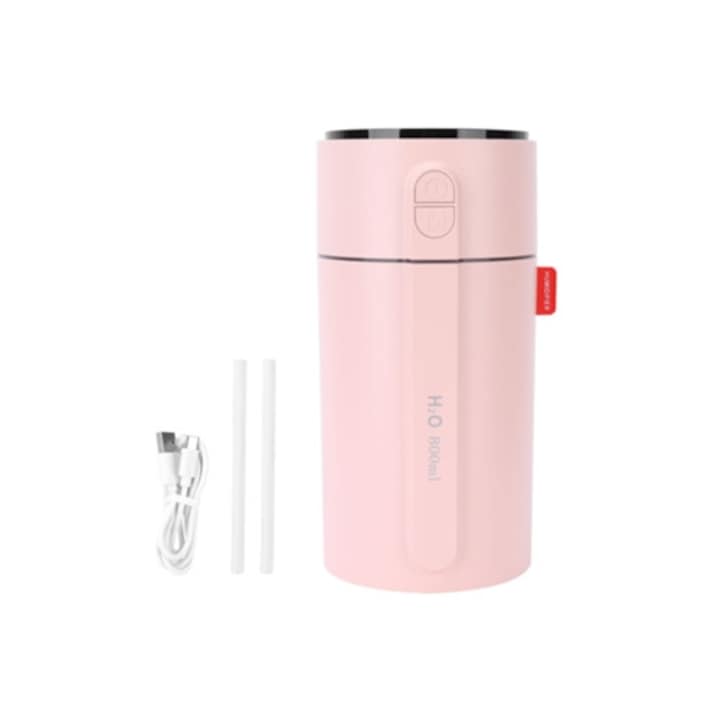 Umidificator portabil, form ciuperca, mini desktop, USB, pentru birou acasa
