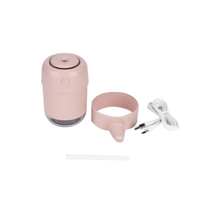 Umidificator electric portabil, silentios, purificator, multicolor