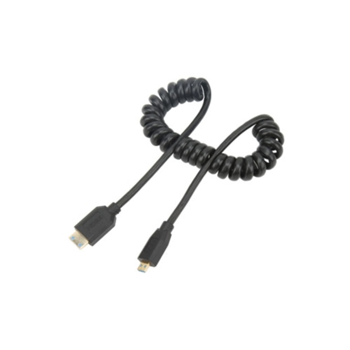 Мултимедиен кабел Mini HD 2.1V 1.2M, 48Gbps, 8K 60Hz, за камери и телефони