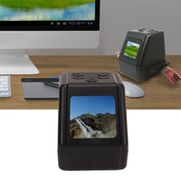 Film & Slide Scanner, Digital Film Scanner, Converts 135, 126, 110, Super 8 & 8mm Film Negatives & Slides to 22MP JPG Images, 2in LCD Screen, Digital Photo Negative Scanner, WALALLA