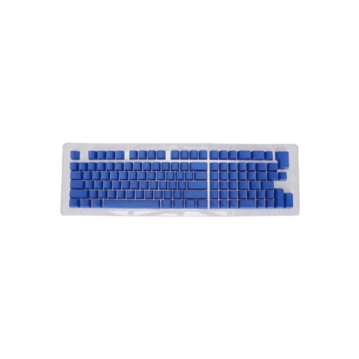 Set de 114 taste PBT pentru tastatura mecanica, inaltime OEM, dubla injectie, transmisie de lumina