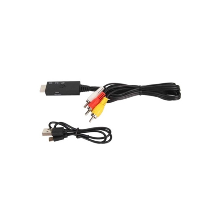 Конвертор HD Multimedia Interface към RCA, за стари телевизори, монитори и проектори, 1M