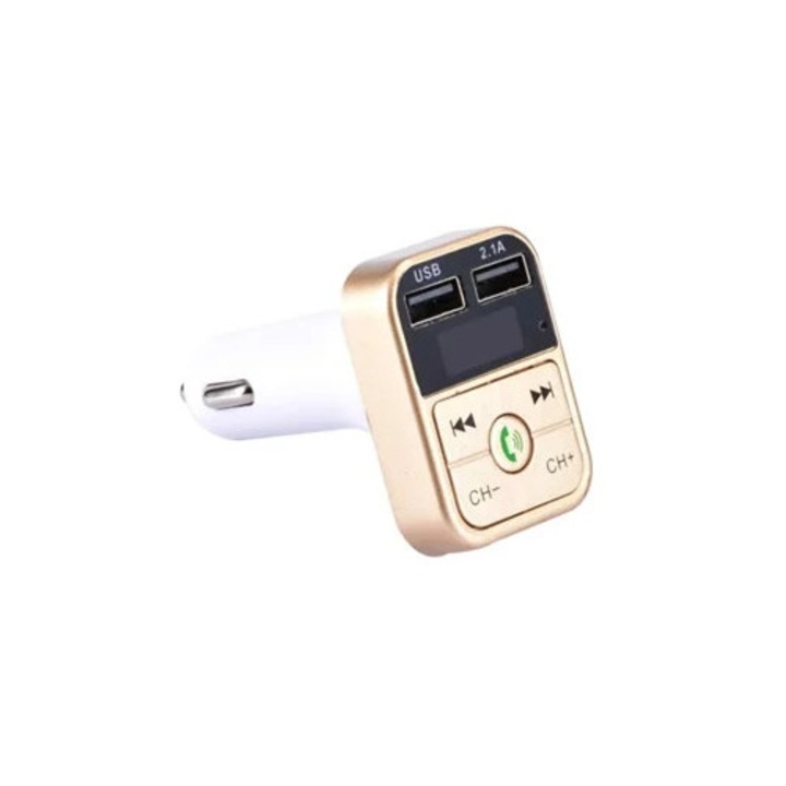 Autós MP3 lejátszó B2, Bluetooth, kihangosított hívások, FM rádió, kártyahely, USB töltő