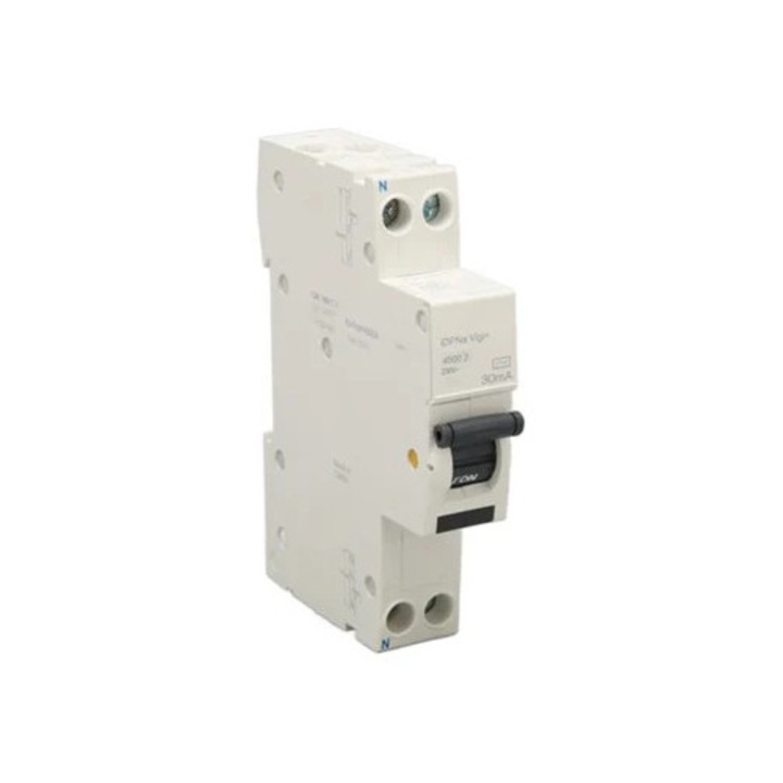 Прекъсвач със защита от утечки, 18 мм, 230 V