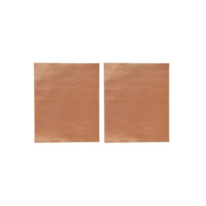 Foaie gratar antiaderent 40x33cm, rezistenta la caldura, set pentru bucatarie si camping
