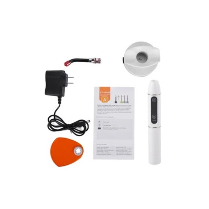 Lampa de polimerizare fara fir, reincarcabila, scule multifunctionale si accesorii
