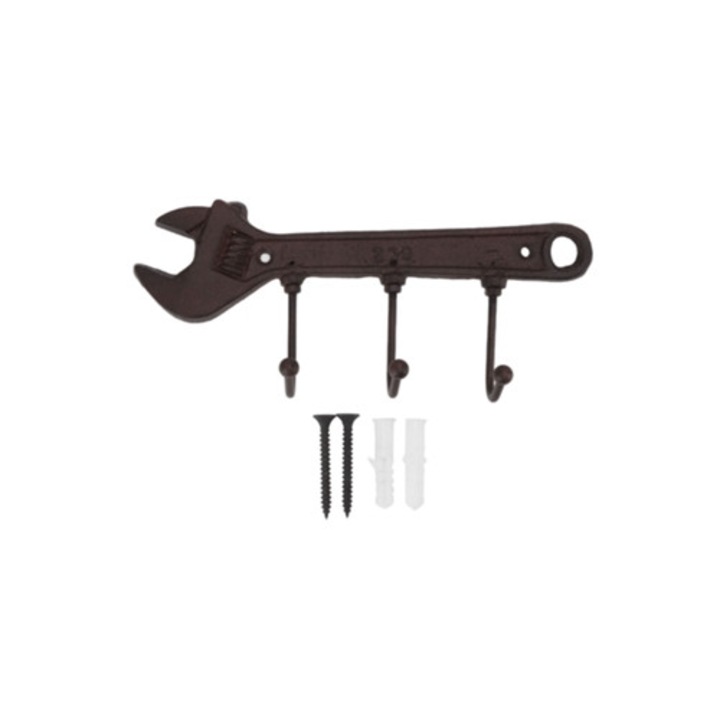 Cuiere din fonta industriala creativa, decorativa, pentru haine, bar sau intrare