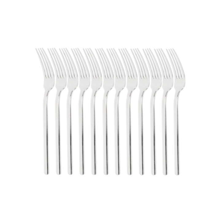Set de 12 furculite din otel inoxidabil 316 pentru bucatarie si dining